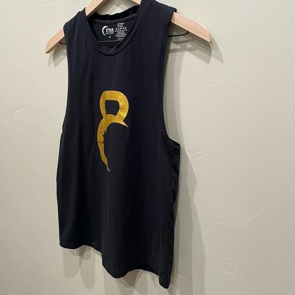 Zyia Active Kettle Moon Logo High Neck Tank Top - Size: Medium - Picture 6 of 8